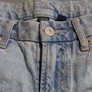 American Eagle Outfitters Light Blue High Rise Jeans